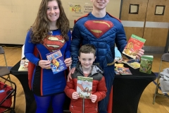 Superwoman and Superman show up at NAC awareness day!