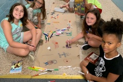 Summer smiles at 21st Century Community Learning Centers summer camp at Grandview Elementary, Morrisville.