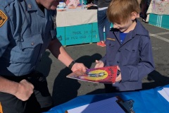 Officer Yeager joins Cops 'n Kids for a day at Home Depot